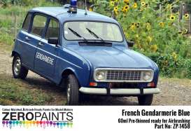 Zero Paints Paint - French Gendarmerie Blue - Zero Paints - ZP-1458 - ZP1458 | Toms Modelautos