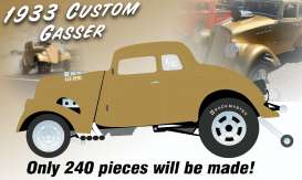 Willys  - Gasser *Dirty Thirty* 1933 gold metallic - 1:18 - Acme Diecast - 1800914 - acme1800914 | Toms Modelautos