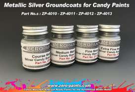 Zero Paints Paint - Fine Metallic Silver Candy Bas - Zero Paints - ZP-4011 - ZP4011 | Toms Modelautos