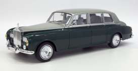 Rolls Royce  -  Phantom VI green/silver - 1:18 - Kyosho - 8905grs - kyo8905grs | Toms Modelautos