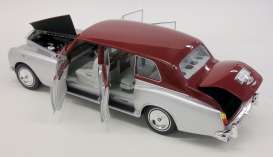 Rolls Royce  - silver/red - 1:18 - Kyosho - 8905sr - kyo8905sr | Toms Modelautos