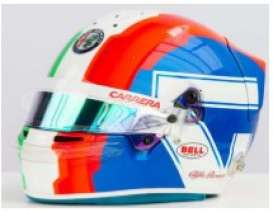 Helmet  - 2019 white/red/blue - 1:5 - Spark - 5HF023 - spa5HF023 | Toms Modelautos