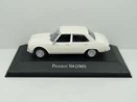 Peugeot  - 504 1969 white - 1:43 - Magazine Models - ARG02 - magARG02 | Toms Modelautos