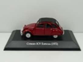 Citroen  - 3CV 1972 red/black - 1:43 - Magazine Models - ARG06 - magARG06 | Toms Modelautos