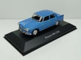 Peugeot  - 404 1968 blue - 1:43 - Magazine Models - ARG13 - magARG13 | Toms Modelautos