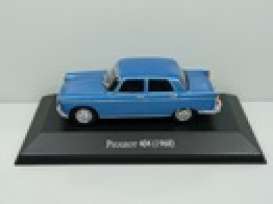 Peugeot  - 404 1968 blue - 1:43 - Magazine Models - ARG13 - magARG13 | Toms Modelautos