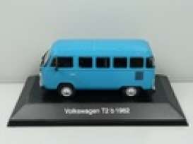 Volkswagen  - Kombi T2 1982 blue - 1:43 - Magazine Models - ARG14 - magARG14 | Toms Modelautos