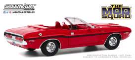 Dodge  - Challenger R/T Convertible 1970 red - 1:18 - GreenLight - 13565 - gl13565 | Toms Modelautos