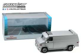GMC - Vandura 1983 silver - 1:18 - GreenLight - 13568 - gl13568 | Tom's Modelauto's GMC - Vandura 1983 silver - 1:18 - GreenLight - 13568 - gl13568 | Tom's Modelauto's