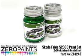 Zero Paints Paint - Skoda Fabia S2000 Evo Paint Se - Zero Paints - ZP1243 | Toms Modelautos