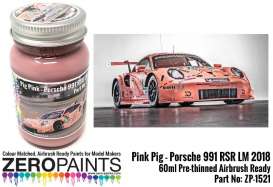 Zero Paints Paint - Pink Pig Porsche - Zero Paints - ZP1521 | Toms Modelautos