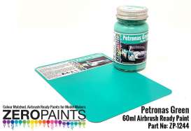 Zero Paints Paint - Petronas Green - Zero Paints - ZP1244 | Toms Modelautos