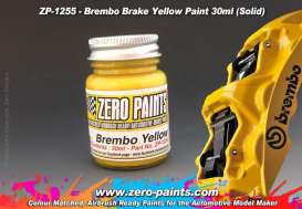 Zero Paints Paint - Brake Caliper Yellow - Zero Paints - ZP1255 | Toms Modelautos