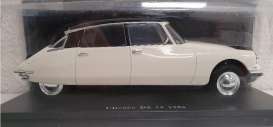 Citroen  - DS 19 1956 white - 1:24 - Magazine Models - 24ciDS - mag24ciDSw | Toms Modelautos