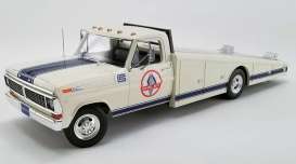 Ford - F-350 Ramp Truck 1970 black - 1:18 - Acme Diecast - 1801404 - acme1801404 | Toms Modelautos Ford - F-350 Ramp Truck 1970 black - 1:18 - Acme Diecast - 1801404 - acme1801404 | Toms Modelautos