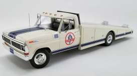 Ford  - F-350 Ramp Truck 1970 black - 1:18 - Acme Diecast - 1801404 - acme1801404 | Toms Modelautos