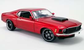 Ford  - Boss 429 Mustang 1970 red - 1:18 - Acme Diecast - 1801836 - acme1801836 | Toms Modelautos