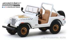 Jeep Mustang - CJ-7 1979 white - 1:43 - GreenLight - 86572 - gl86572 | Toms Modelautos