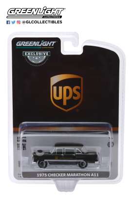 Checker  - 1975 brown - 1:64 - GreenLight - 30128 - gl30128 | Toms Modelautos