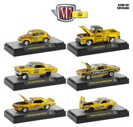 Assortment/ Mix  - gold/black - 1:64 - M2 Machines - 32500-S81 - M2-32500S81 | Toms Modelautos