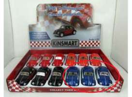 Volkswagen  - 1967 blue/white - 1:32 - Kinsmart - KT5373Db | Toms Modelautos