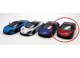 McLaren  - 720S 2017 red - 1:36 - Kinsmart - 5403D - KT5403Dr | Toms Modelautos
