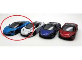 McLaren  - 720S 2017 light blue - 1:36 - Kinsmart - 5403D - KT5403Dlb | Toms Modelautos