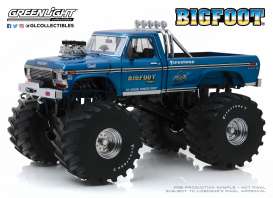 Ford  - F-250 Monster Truck 1974 blue - 1:18 - GreenLight - 13541 - gl13541 | Toms Modelautos