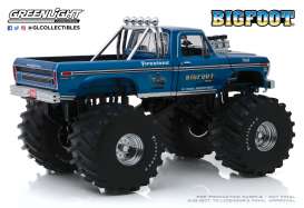 Ford  - F-250 Monster Truck 1974 blue - 1:18 - GreenLight - 13541 - gl13541 | Toms Modelautos