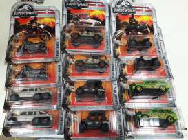 Assortment/ Mix  - Jurassic World 2 2018 various - 1:64 - Matchbox - FMW90-965E - MatFMW90-965E | Toms Modelautos