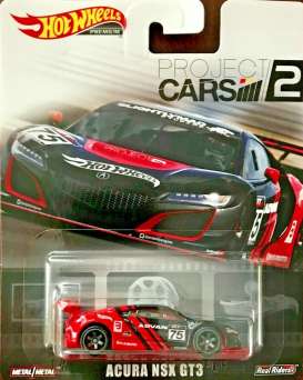 Acura  - NSX GT3 red/black - 1:64 - Hotwheels - FLD22 - hwmvFLD22 | Toms Modelautos