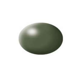 Paint  - olive green silk matt - Revell - Germany - 36361 - revell36361 | Toms Modelautos