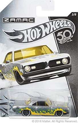 Plymouth  - Barracuda Formula S 1968 silver-chrome - 1:64 - Hotwheels - FRN26 - hwmvFRN26 | Toms Modelautos