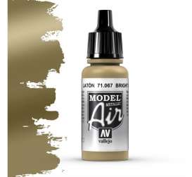 Paint Accessoires - bright brass - Vallejo - val71067 - val71067 | Toms Modelautos