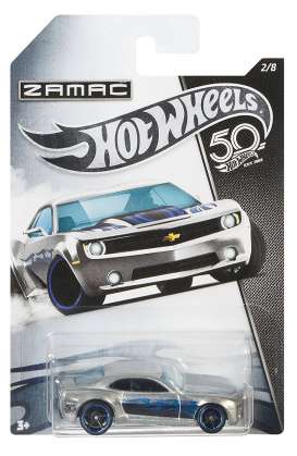 Chevrolet  - Camaro concept 2012 silver-chrome - 1:64 - Hotwheels - FRN25 - hwmvFRN25 | Toms Modelautos