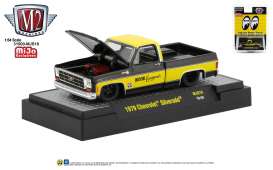 Chevrolet - Silverado 1979 black/yellow - 1:64 - M2 Machines - 31500MJS17 - M2-31500MJS17 | Toms Modelautos Chevrolet - Silverado 1979 black/yellow - 1:64 - M2 Machines - 31500MJS17 - M2-31500MJS17 | Toms Modelautos