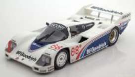 Porsche  - 962C 1985 white/blue - 1:18 - Norev - 187401 - nor187401 | Toms Modelautos