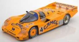 Porsche  - 962C 1988 yellow - 1:18 - Norev - 187403 - nor187403 | Toms Modelautos