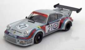 Porsche  - 1974 silver/red/blue - 1:18 - Norev - 187425 - nor187425 | Toms Modelautos