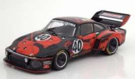 Porsche  - 1977 black/red - 1:18 - Norev - 187433 - nor187433 | Toms Modelautos