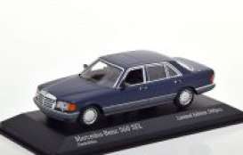 Mercedes Benz  - 560 SEL 1990 blue - 1:43 - Maxichamps - 943039303 - mc943039303 | Toms Modelautos