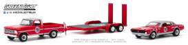 Ford  - F-100 1967 red - 1:64 - GreenLight - 31090A - gl31090A | Toms Modelautos