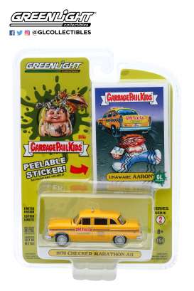 Checker  - Marathon 1970 yellow - 1:64 - GreenLight - 54030F - gl54030F | Toms Modelautos