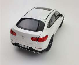 Mercedes Benz  - GLC coupe 2018 white - 1:18 - iScale - iscale18GLCw | Toms Modelautos