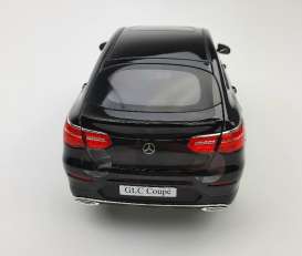 Mercedes Benz  - GLC coupe 2018 black - 1:18 - iScale - iscale18GLCbk | Toms Modelautos