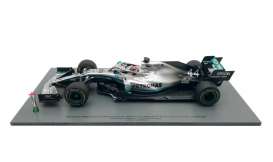 Mercedes Benz Petronas - W10 2019 silver-green - 1:18 - Minichamps - 110190344 - mc110190344 | Toms Modelautos