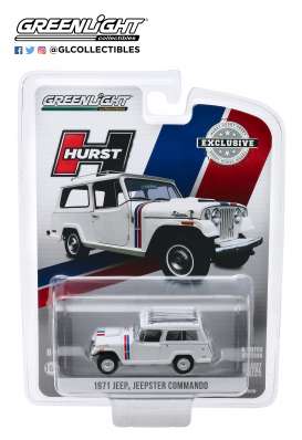 Jeep - Jeepster 1971 white - 1:64 - GreenLight - 30115 - gl30115 | Toms Modelautos Jeep - Jeepster 1971 white - 1:64 - GreenLight - 30115 - gl30115 | Toms Modelautos