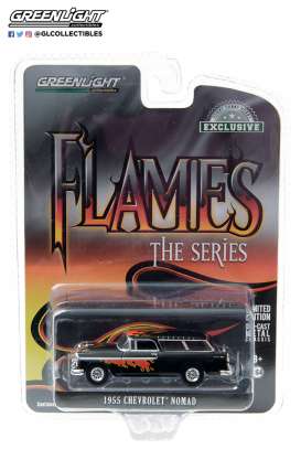Chevrolet - 1955 black - 1:64 - GreenLight - 30117 - gl30117 | Toms Modelautos Chevrolet - 1955 black - 1:64 - GreenLight - 30117 - gl30117 | Toms Modelautos