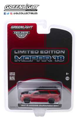 Dodge  - Durango 2018 red - 1:64 - GreenLight - 30131 - gl30131 | Toms Modelautos