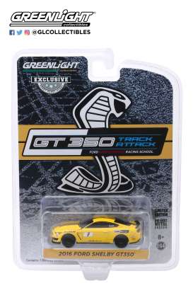 Ford  - Mustang 2018 yellow - 1:64 - GreenLight - 30134 - gl30134 | Toms Modelautos